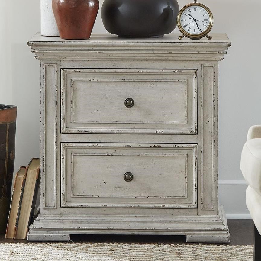 Liberty Furniture Big Valley Relaxed Vintage 2Drawer Night Stand with